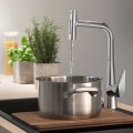 Virtuves maisītājs Hansgrohe Talis Select M51 220 izvelkams Hromēts 72824000
