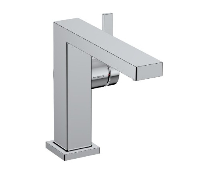 Смеситель для раковины Hansgrohe Tecturis E 110 Fine CoolStart EcoSmart+ с pop up клапаном 73023000 хром