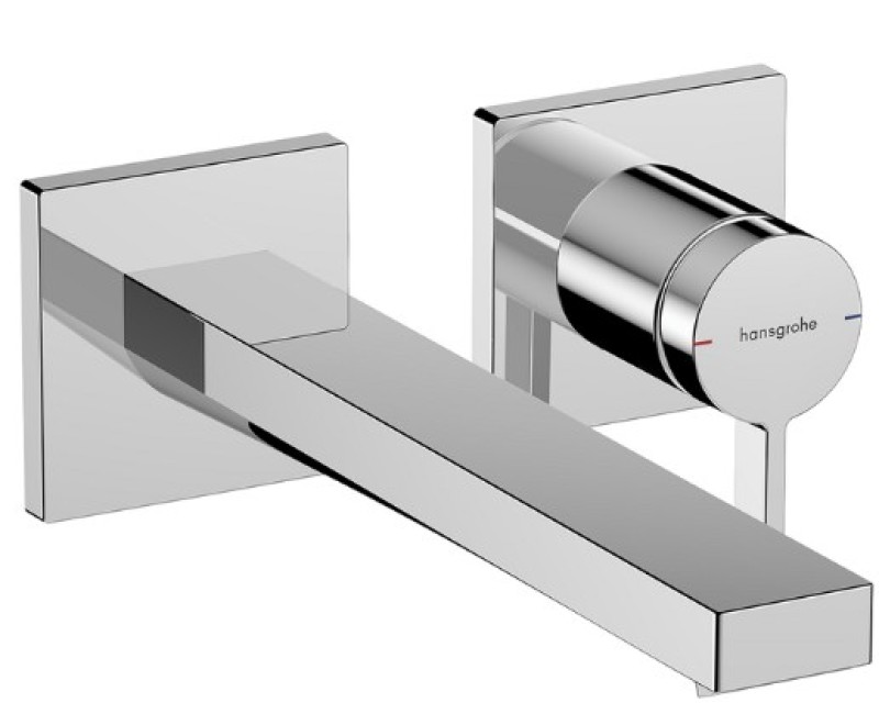 Смеситель для раковины Hansgrohe Tecturis E EcoSmart+ встраиваемый 73051000 Хром