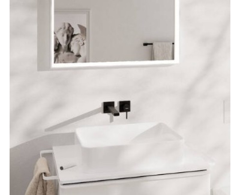 Izlietnes maisītājs Hansgrohe Tecturis E EcoSmart+ iebūvējams 73051670 Melns matēts