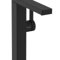 Смеситель для мойки Hansgrohe Tecturis E 210 Fine CoolStart EcoSmart+ с выпуском Push-Open и поворотным изливом 73060670 Черный Матовый
