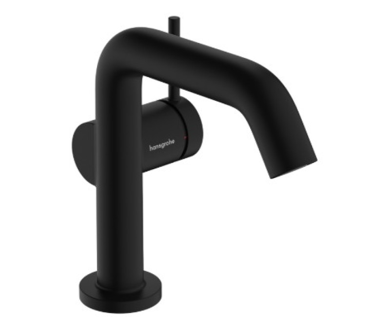 Смеситель для раковины Hansgrohe Tecturis S 110 Fine CoolStart EcoSmart+  73321670 Черный матовый