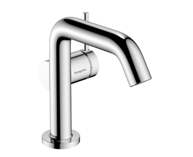 Смеситель для раковины Hansgrohe Tecturis S 110 Fine CoolStart  с push-open клапаном 73322000 хром