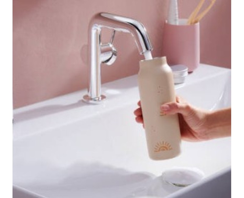 Смеситель для раковины Hansgrohe Tecturis S 110 Fine CoolStart  с push-open клапаном 73322000 хром