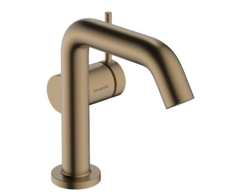 Izlietnes maisītājs Hansgrohe Tecturis S 110 Fine CoolStart EcoSmart+ ar pop up izplūdi  73323140 Brushed Bronze