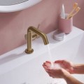 Izlietnes maisītājs Hansgrohe Tecturis S 110 Fine CoolStart EcoSmart+ ar pop up izplūdi  73323140 Brushed Bronze
