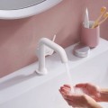 Смеситель для раковины Hansgrohe Tecturis S 110 Fine CoolStart EcoSmart+ с pop up клапаном 73323700 Белый матовый