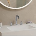 Смеситель для раковины Hansgrohe Tecturi S 150 EcoSmart+  c Push-open клапаном 73330000 Хром