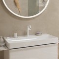 Смеситель для раковины Hansgrohe Tecturis S 150 Fine CoolStart EcoSmart+ 73341700 Белый матовый
