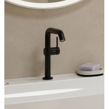 Izlietnes maisītājs Hansgrohe Tecturis S 210 Fine CoolStart EcoSmart+ ar grozāmu izteku un push-open izplūdi 73360670 Melns matēts
