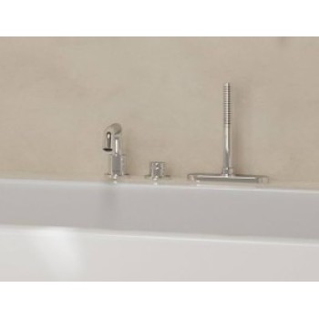 Смеситель для ванны/душа Hansgrohe Tecturis S на краю ванны с коробкой хром