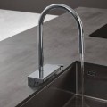 Смеситель для кухни Hansgrohe Aquno Sel M81 KM 170 3-позиционный выдвижной излив 73837800 Stainless Steel Finish