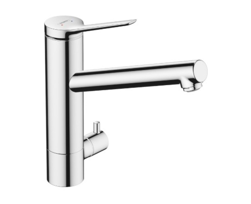 Смеситель для кухни Hansgrohe Zesis M33 200 запорный клапан CoolStart. 1jet 74807000 Хром