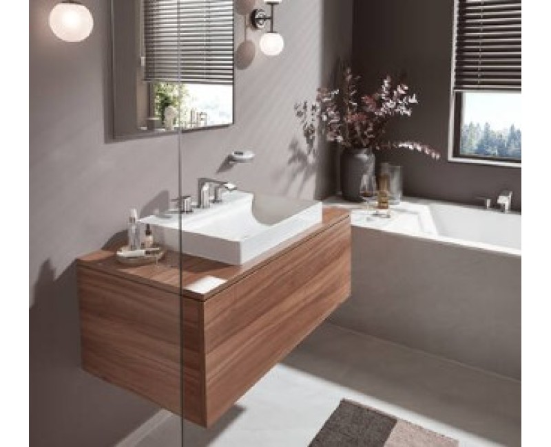 Izlietnes maisītājs Hansgrohe Vivenis 90 ar pop-up izplūdi 75033000 Hromēts