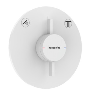 Dušas maisītājs Hansgrohe DuoTurn S iebūvējams Balts Matēts 75418700