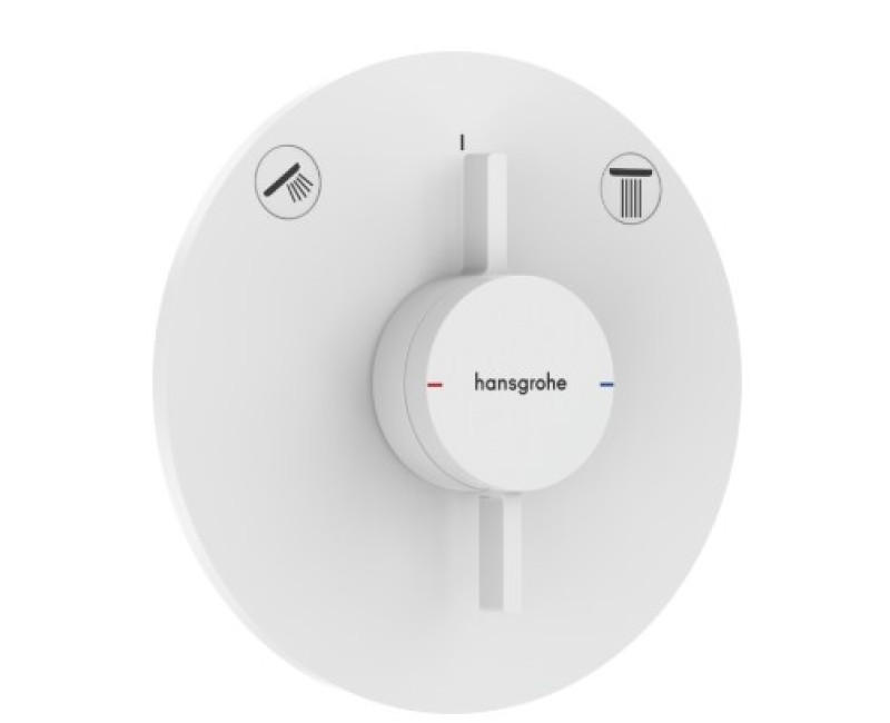 Dušas maisītājs Hansgrohe DuoTurn S iebūvējams Balts Matēts 75418700