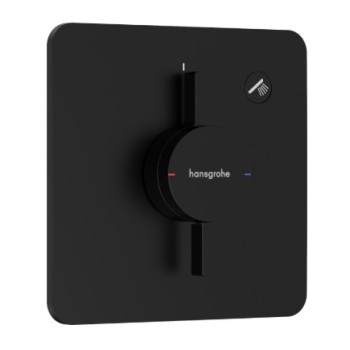 Dušas maisītājs Hansgrohe DuoTurn Q iebūvējams Melns Matēts 75614670