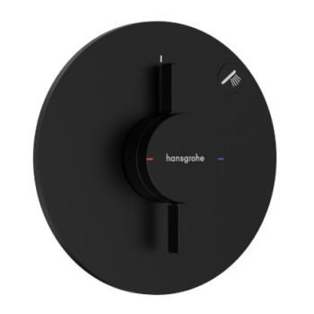 Dušas maisītājs Hansgrohe DuoTurn S iebūvējams Melns Matēts 75618670