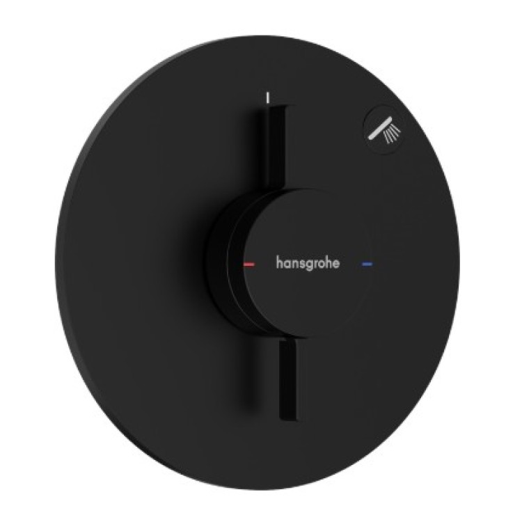 Dušas maisītājs Hansgrohe DuoTurn S iebūvējams Melns Matēts 75618670 Dušas maisītājs Hansgrohe DuoTurn S iebūvējams Melns Matēts 75618670