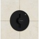Dušas maisītājs Hansgrohe DuoTurn S iebūvējams Melns Matēts 75618670 Dušas maisītājs Hansgrohe DuoTurn S iebūvējams Melns Matēts 75618670
