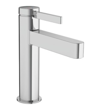 Izlietnes maisītājs Hansgrohe Finoris 110 ar push-open izplūdi 76023000 hromēts