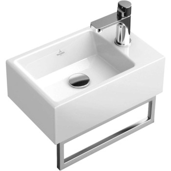 Полотенцедержатель Villeroy & Boch Memento 34,5x10 см, полированная нержавеющая сталь 874934D7