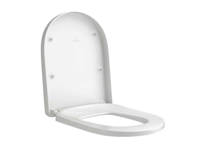 Poda vāks Villeroy & Boch Subway 2.0 SoftClose, Balts 8M34S101