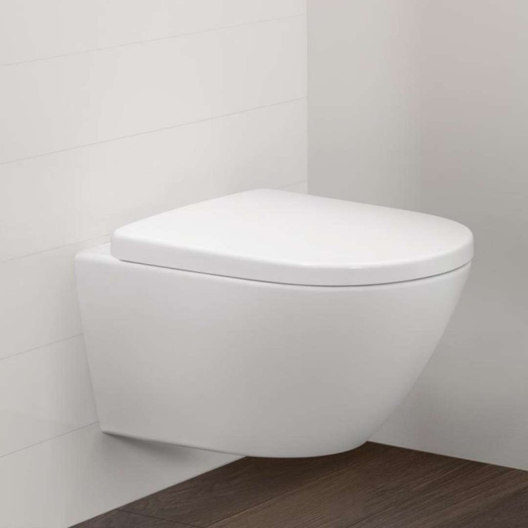Poda vāks Villeroy & Boch Subway 2.0 SoftClose, Balts 8M34S101 Poda vāks Villeroy & Boch Subway 2.0 SoftClose, Balts 8M34S101