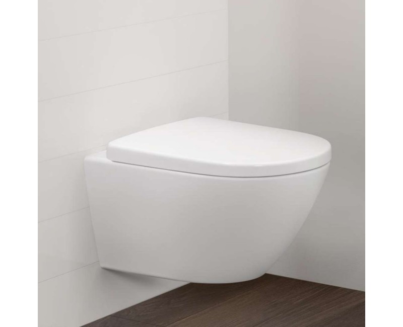 Poda vāks Villeroy & Boch Subway 2.0 SoftClose, Balts 8M34S101