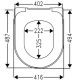 Poda vāks Villeroy & Boch Subway 2.0 SoftClose, Balts 8M34S101 Poda vāks Villeroy & Boch Subway 2.0 SoftClose, Balts 8M34S101