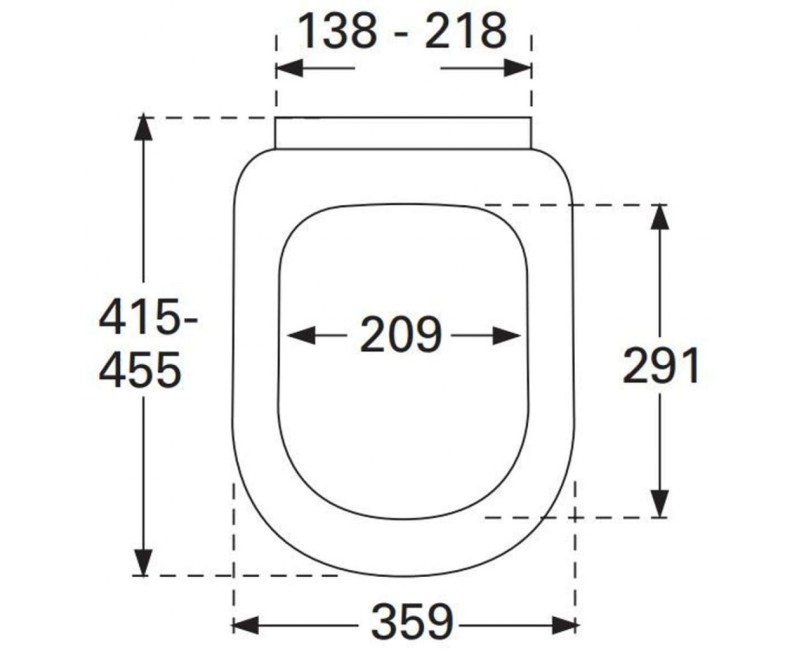 Кришка для унитаза Villeroy & Boch Subway с функцией SoftClose+QuickRelease, белое, 9M55S101