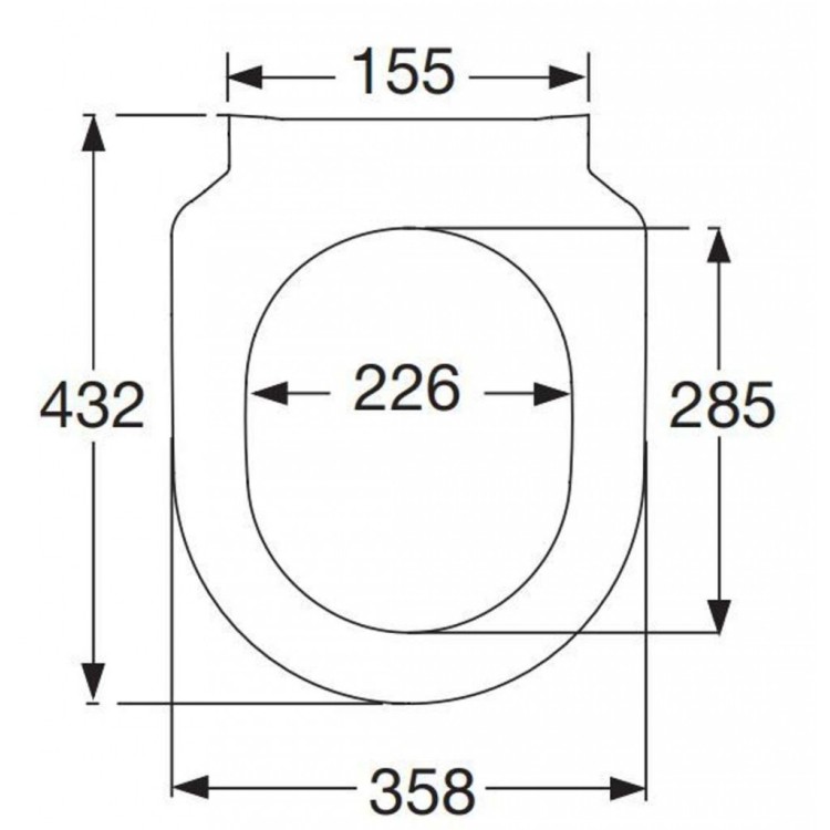 Кришка для унитаза Villeroy & Boch Architectura SoftClosing, QuickRelease, белое 9M70S101