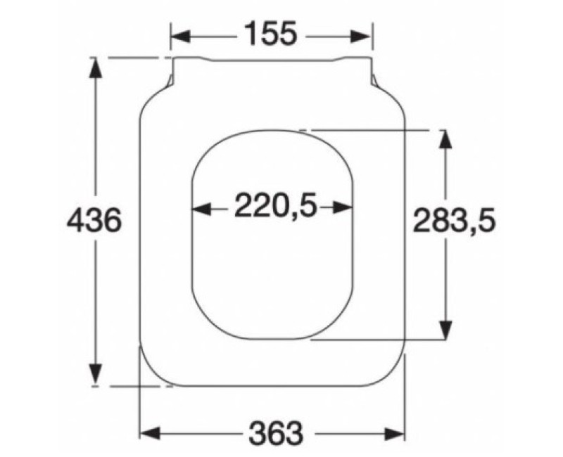 Poda vāks Villeroy & Boch Architectura SlimSeat, SoftClosing, QuickRelease, Balts 9M81S101