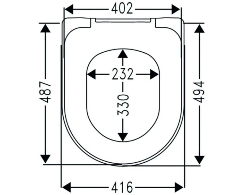 Кришка для унитаза Villeroy & Boch Subway 2.0 Comfort, SoftClosing, белое 9M86S101