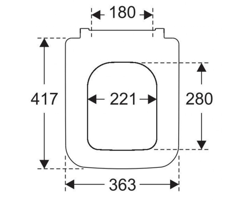 Кришка для унитаза Villeroy & Boch Finion, SoftClosing, Stone White 9M88S1RW