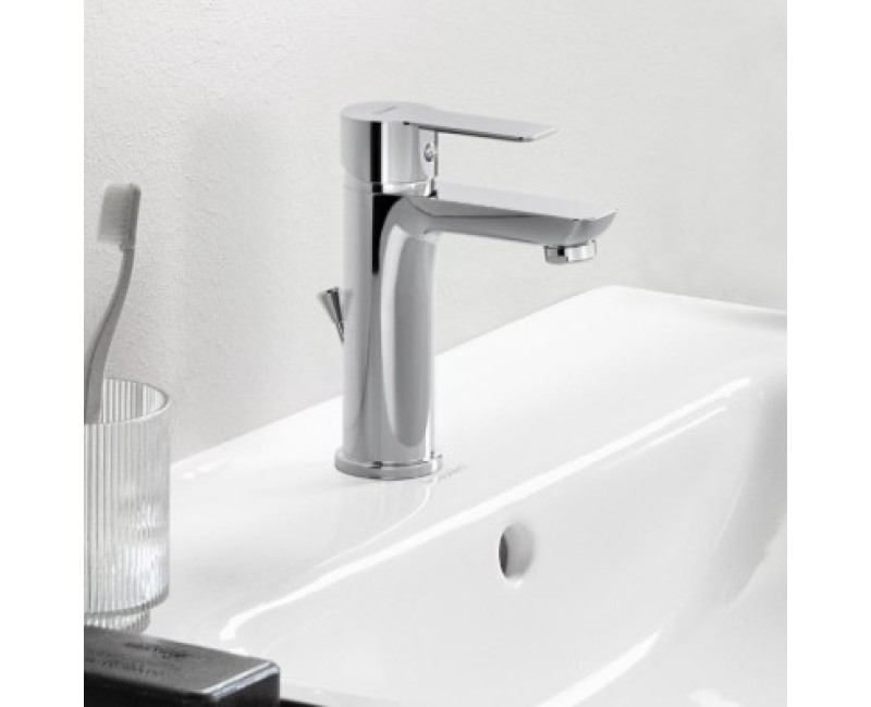 Смеситель для раковины Duravit A.1 с клапаном Pop Up Chrome
