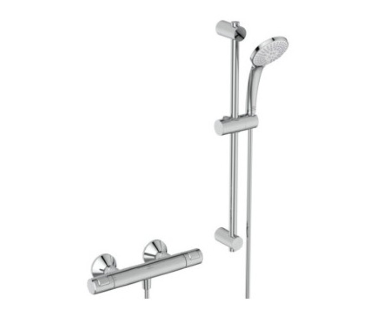 Dušas sistēma Ideal Standard Ceratherm T25  ar Termostatu Hromēts A7203AA