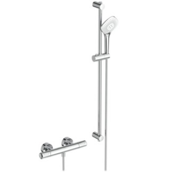 Dušas sistēma Ideal Standard Ceratherm T100 ar Termostatu Hromēts A7235AA