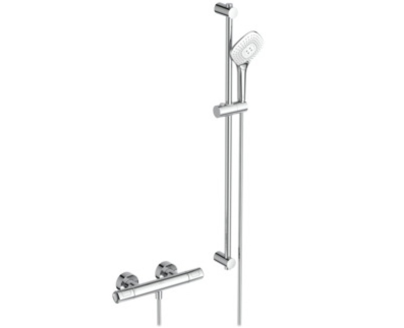 Душевая система Ideal Standard Ceratherm T100 с термостатом Chrome A7235AA