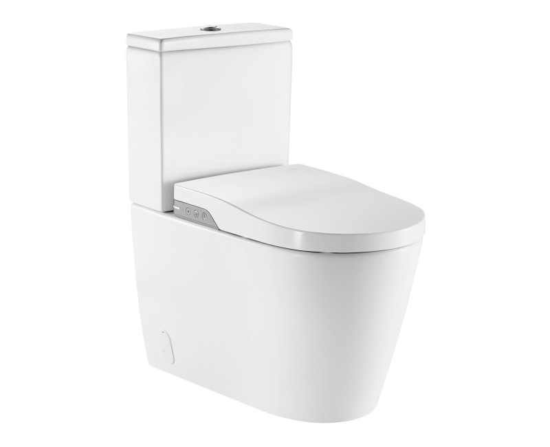 Tualetes pods ar bide funkciju Roca In-Wash® Inspira Rimfree ar SoftClose vāku Balts