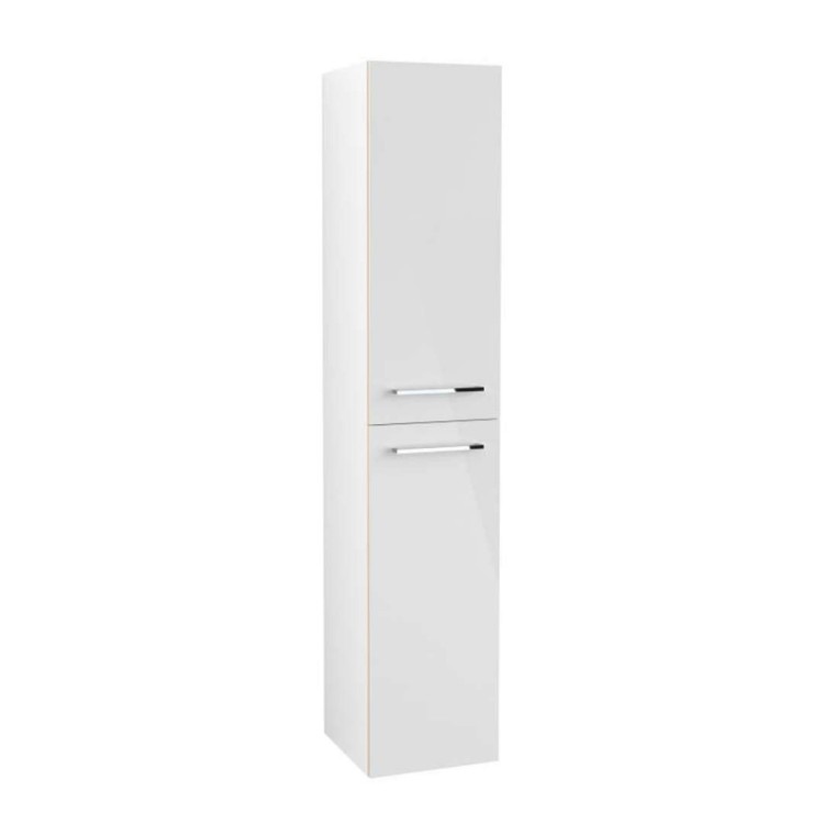 Augstais skapis Villeroy & Boch Avento 35x176x37cm, 2 durvis, Balts A89400B4 Augstais skapis Villeroy & Boch Avento 35x176x37cm, 2 durvis, Balts A89400B4