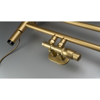 Полотенцесушитель Deante SILIA 436W, 1210x500мм, Матовое золото AGI_RG41