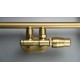 Полотенцесушитель Deante SILIA 304 W, 850x500мм, Матовое золото AGI_RG31