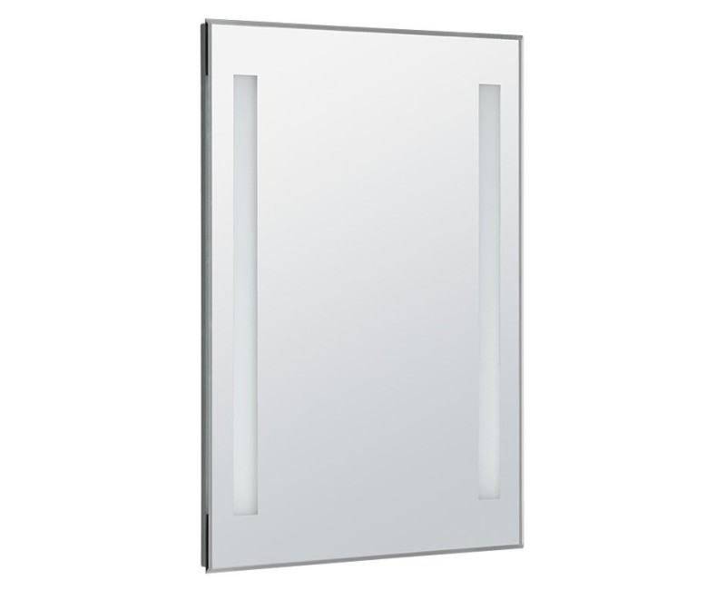 Vannas istabas spogulis Aqualine ar LED apgaismojumu 50x70 cm, hromēts  ATH5
