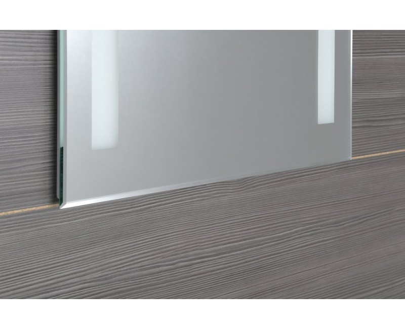 Vannas istabas spogulis Aqualine ar LED apgaismojumu 50x70 cm, hromēts  ATH5