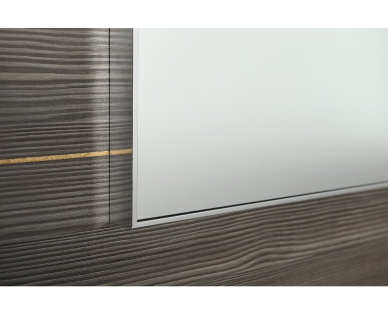 Зеркало для ванной Sapho Arowana в раме 120x60 см, хром AW1260