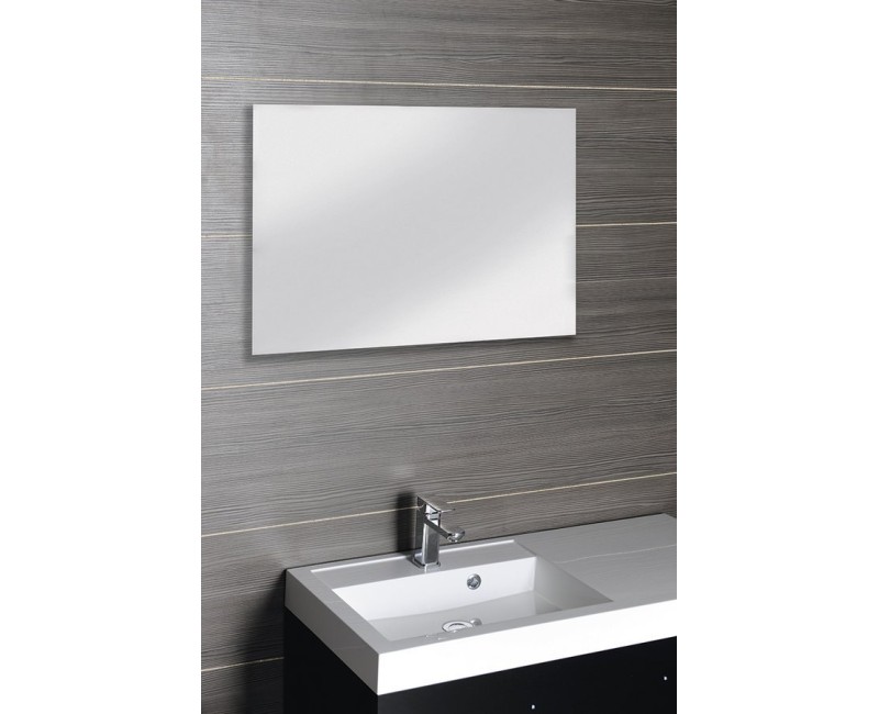 Vannas istabas spogulis Aqualine ar LED apgaismojumu 120x80 cm, pulēts 22500