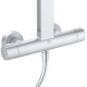 Dušas sistēma Ideal Standard Ceratherm ALU ar Termostatu Silver BD583SI Dušas sistēma Ideal Standard Ceratherm ALU ar Termostatu Silver BD583SI