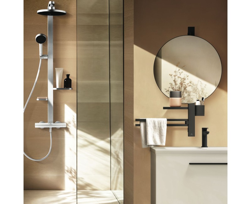 Dušas sistēma Ideal Standard Ceratherm ALU ar Termostatu Silver BD583SI