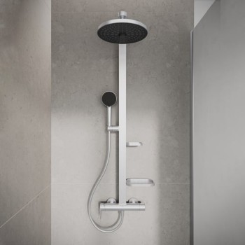 Dušas sistēma Ideal Standard Ceraflow ALU+ Silver BD584SI